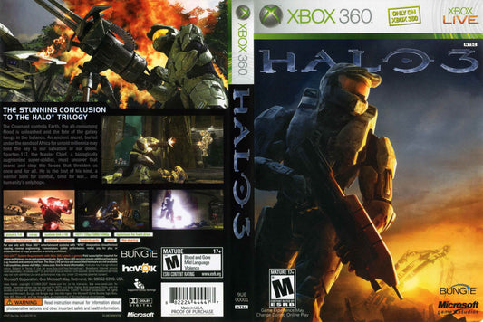 Halo 3 Cover Art - WOI Solutions