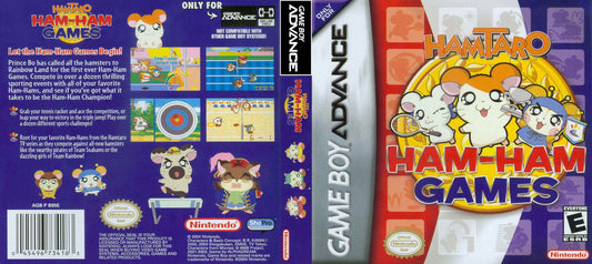 Hamtaro Ham-Ham Games Cover Art - WOI Solutions