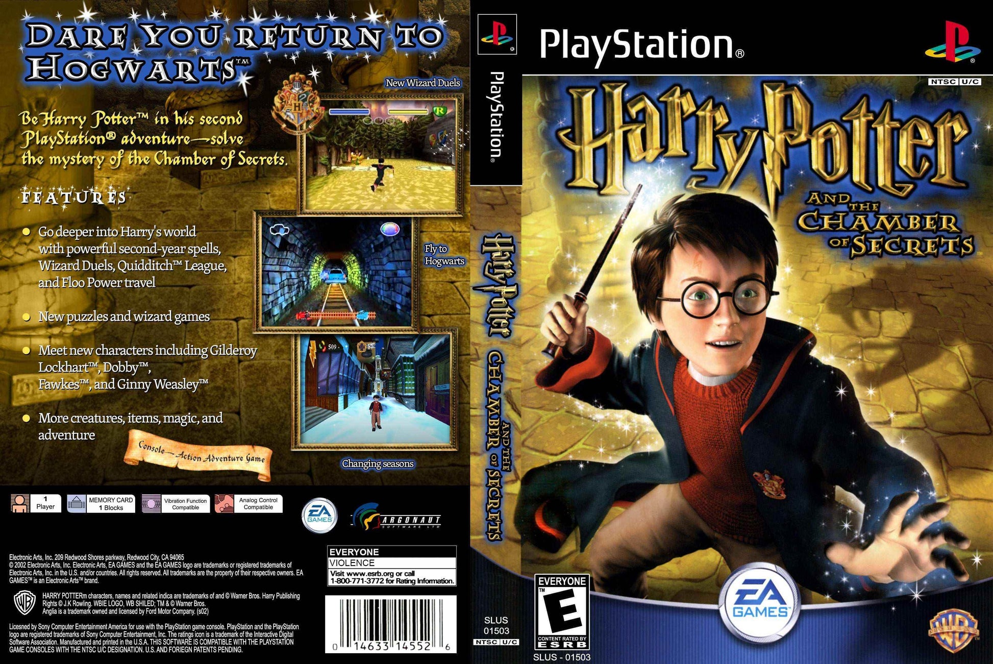 Harry Potter Chamber of Secrets Cover Art - WOI Solutions