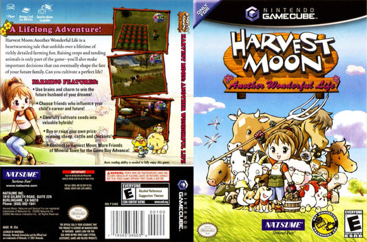 Harvest Moon Another Wonderful Life Cover Art - WOI Solutions