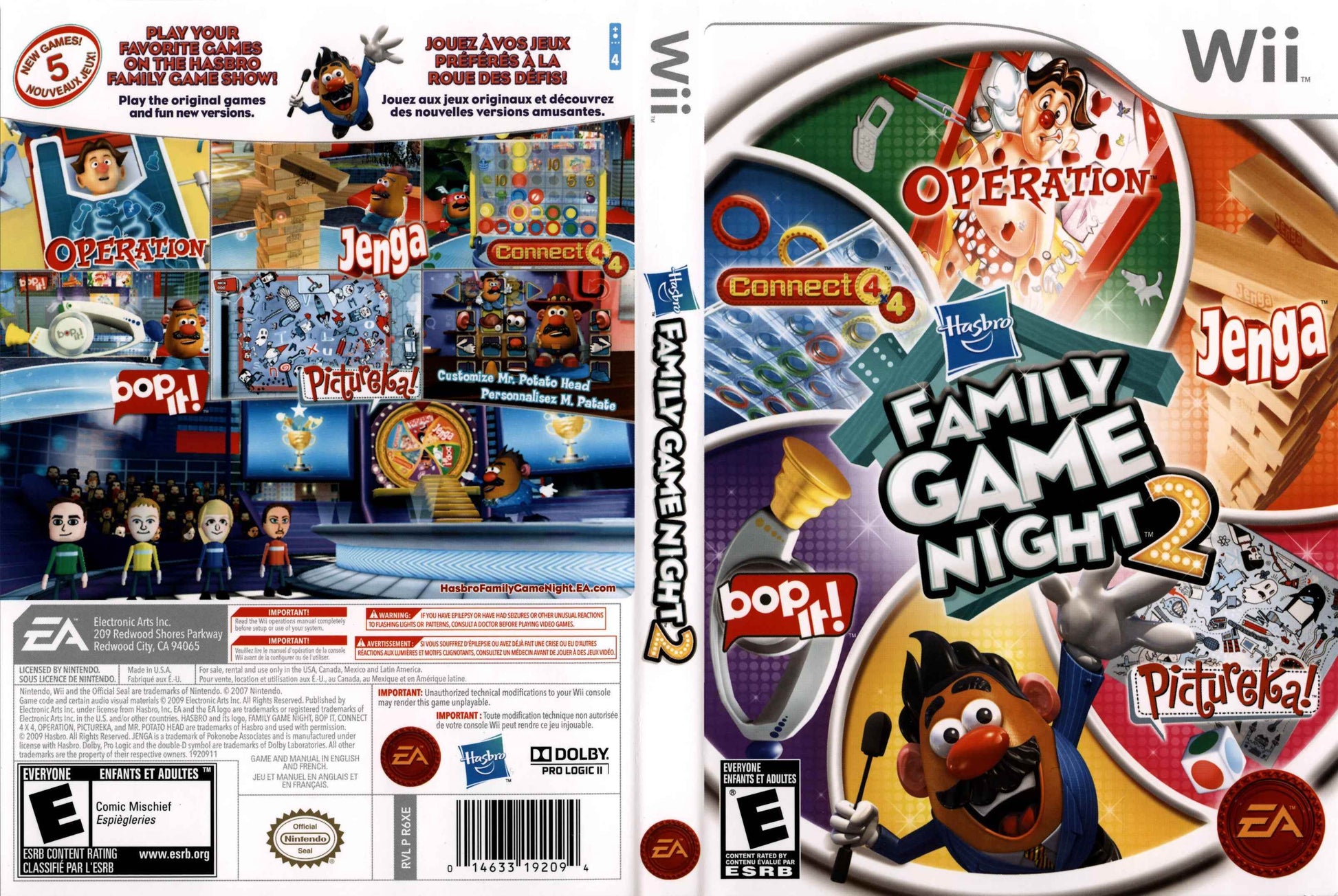 Hasbro Family Game Night 2 Cover Art - WOI Solutions