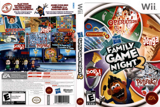Hasbro Family Game Night 2 Cover Art - WOI Solutions