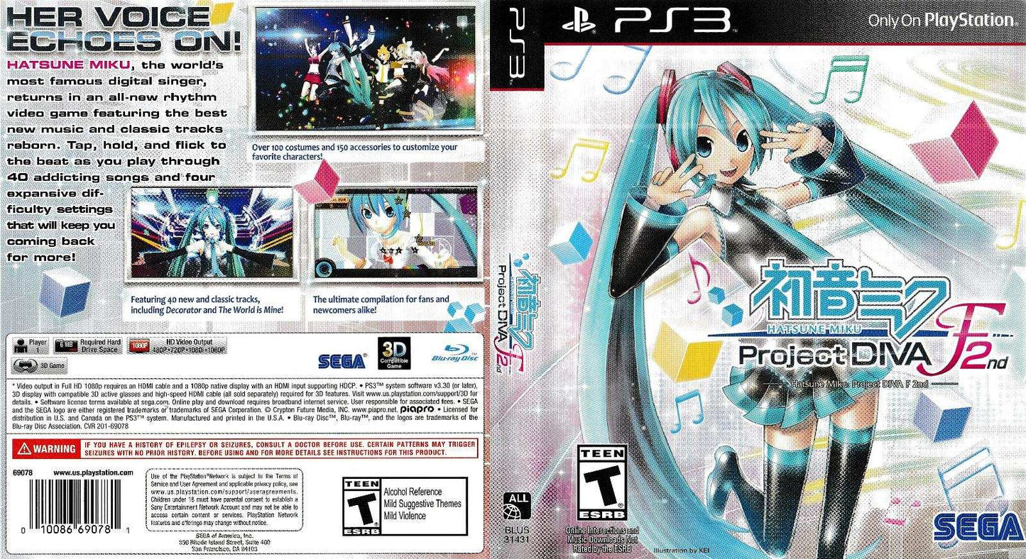 Hatsune Miku Project DIVA F 2nd