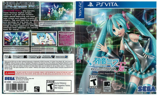 Hatsune Miku Project Diva 2nd