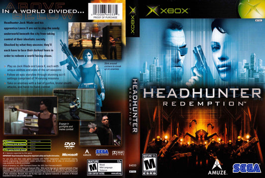 Headhunter Redemption Cover Art - WOI Solutions
