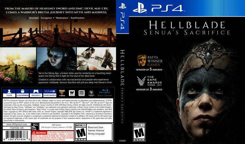 Hellblade - Senua's Sacrifice