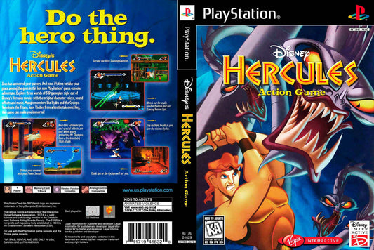 Hercules Action Game Cover Art - WOI Solutions