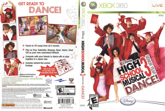 High School Musical 3 Senior Year Dance! Cover Art - WOI Solutions