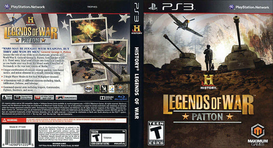 History Channel Legends of War Patton Cover Art - WOI Solutions