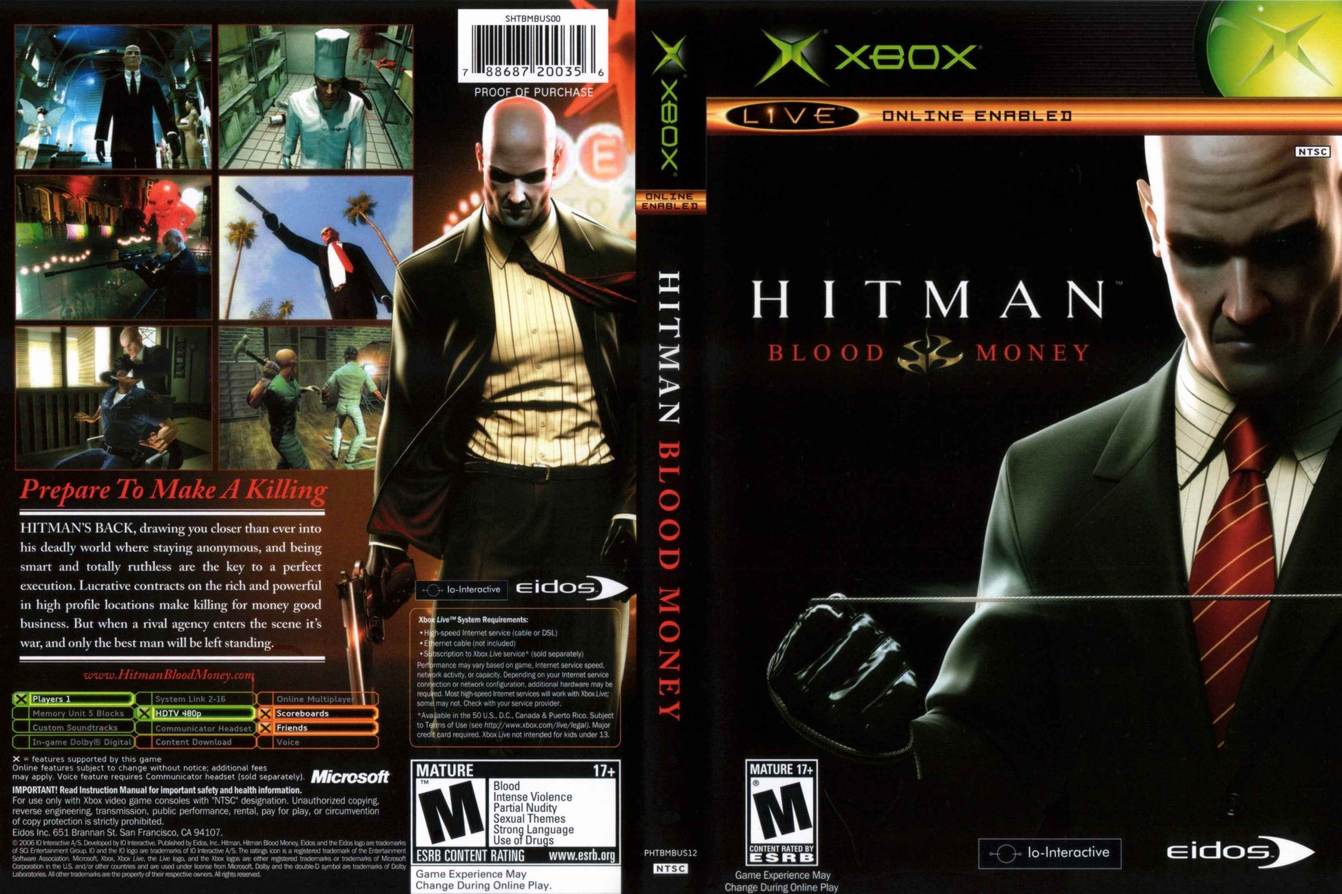 Hitman Blood Money Cover Art - WOI Solutions