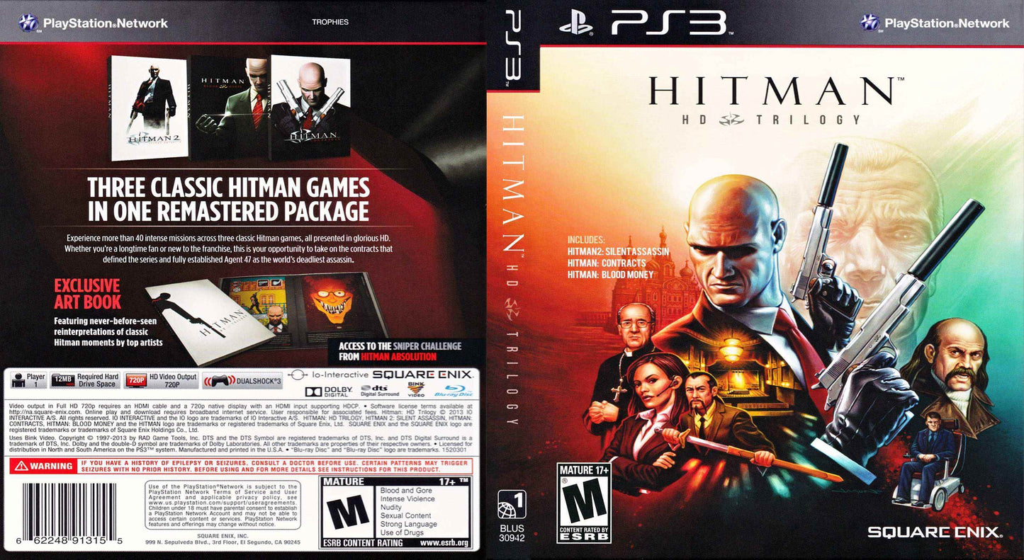 Hitman HD Trilogy Cover Art - WOI Solutions
