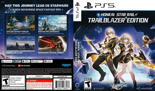 Honkai Star Rail - Trailblazer Edition Cover Art - WOI Solutions