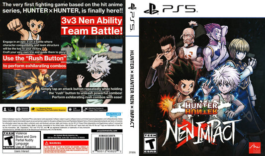 Hunter X Hunter Nen X Impact Cover Art - WOI Solutions