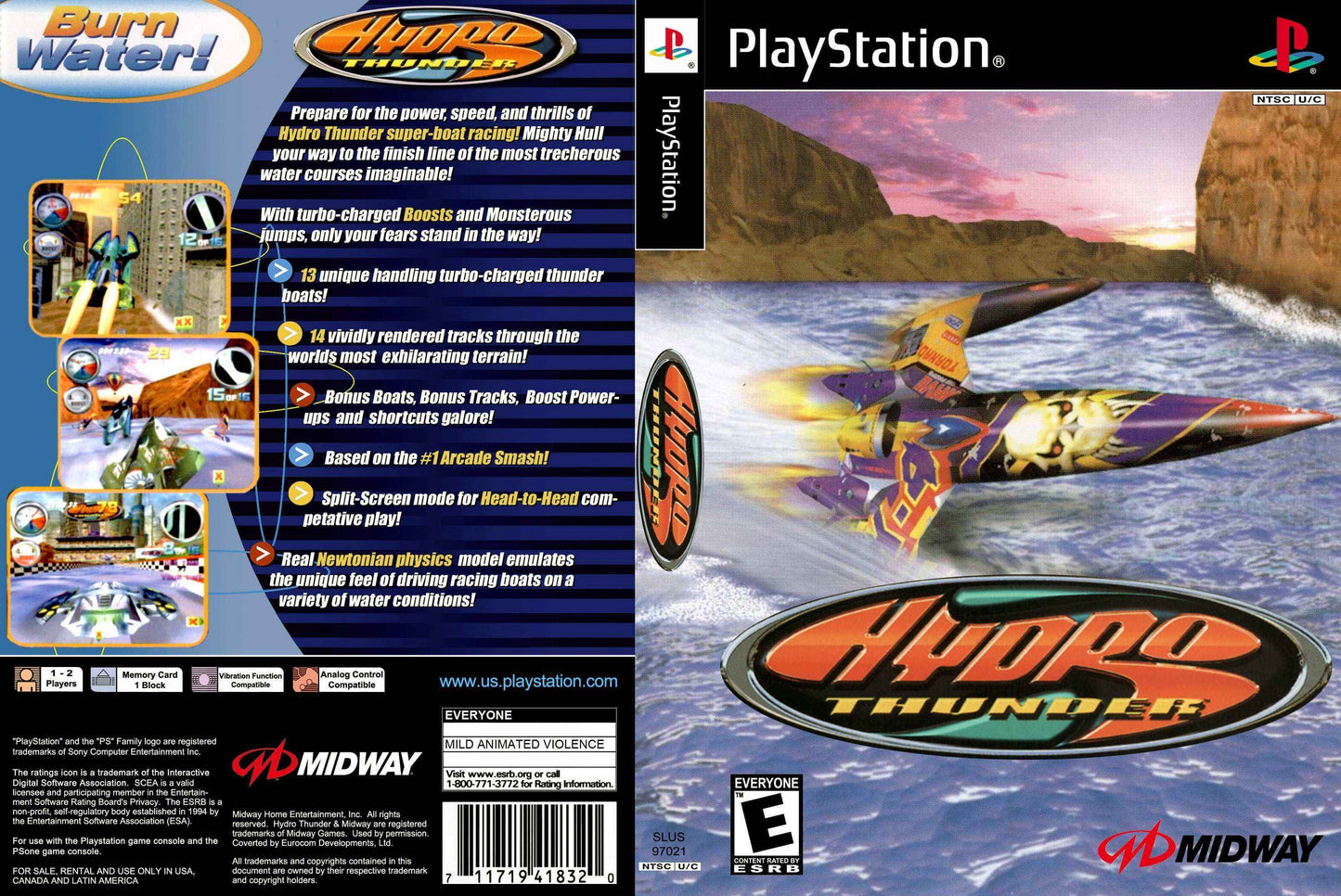 Hydro Thunder Cover Art - WOI Solutions