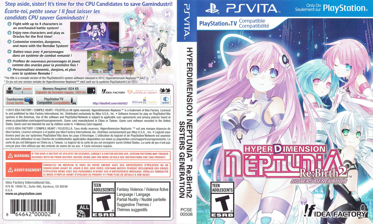 Hyper Dimension Neptunia Re Birth 2