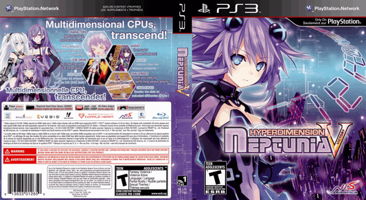 Hyperdimension Neptunia Victory Cover Art - WOI Solutions
