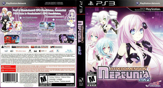 Hyperdimension Neptunia mk2 Cover Art - WOI Solutions