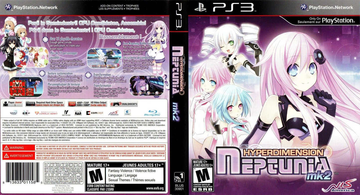 Hyperdimension Neptunia mk2