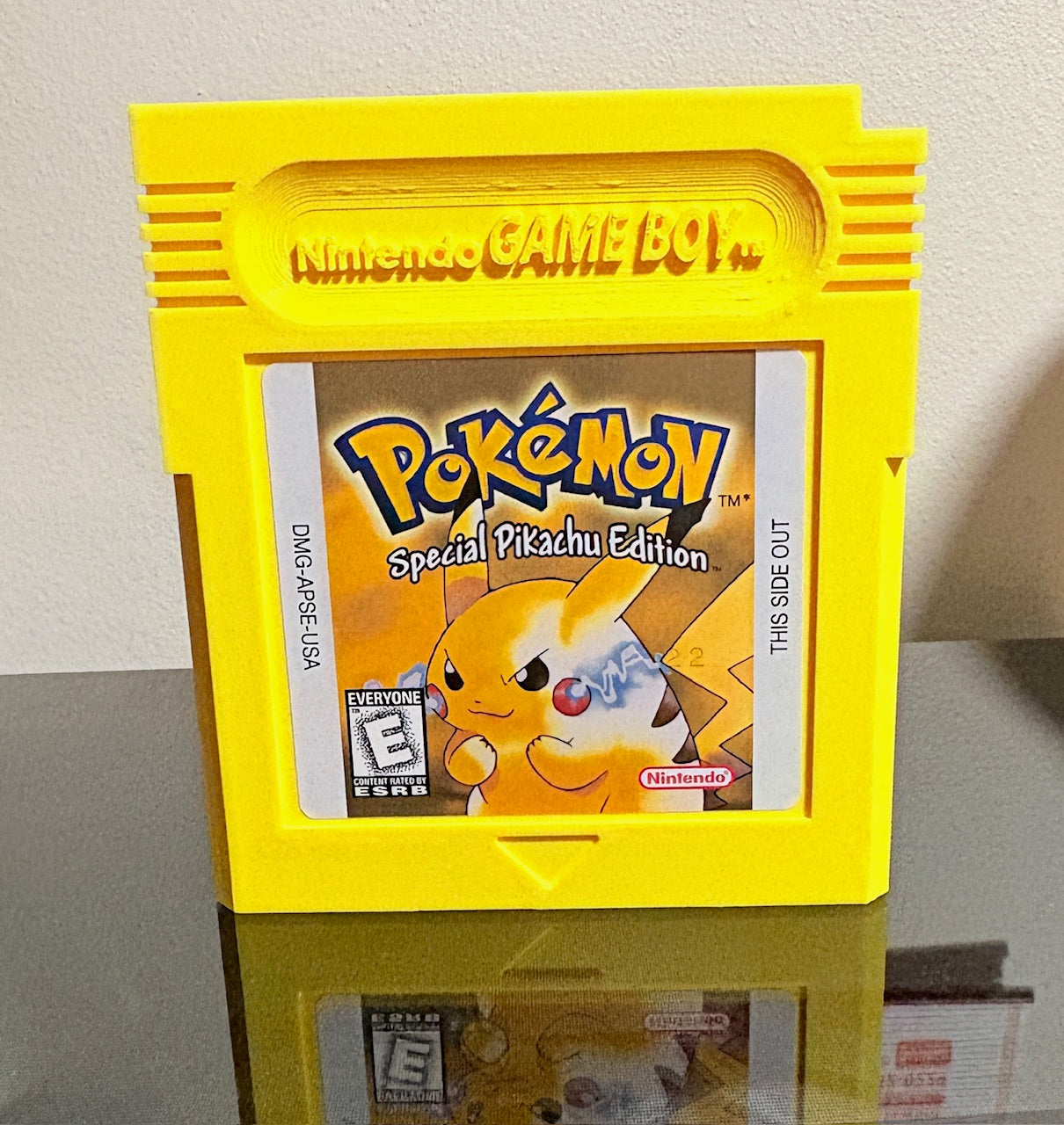 GameBoy Cartridge Wall Art Pokemon Yellow