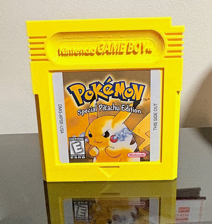 GameBoy Cartridge Wall Art Pokemon Yellow