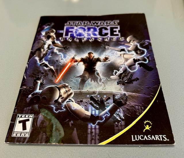 Star Wars The Force Unleashed Playstation 3 Manual Only Cover Art - WOI Solutions
