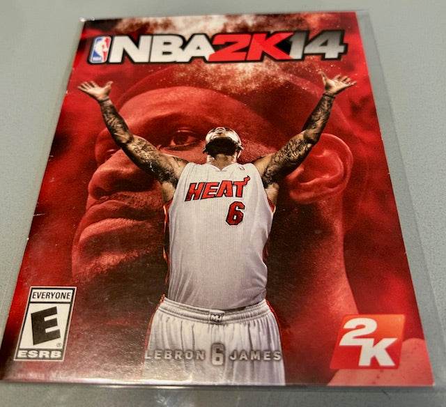 NBA 2K14 Playstation 3 Manual Only Cover Art - WOI Solutions
