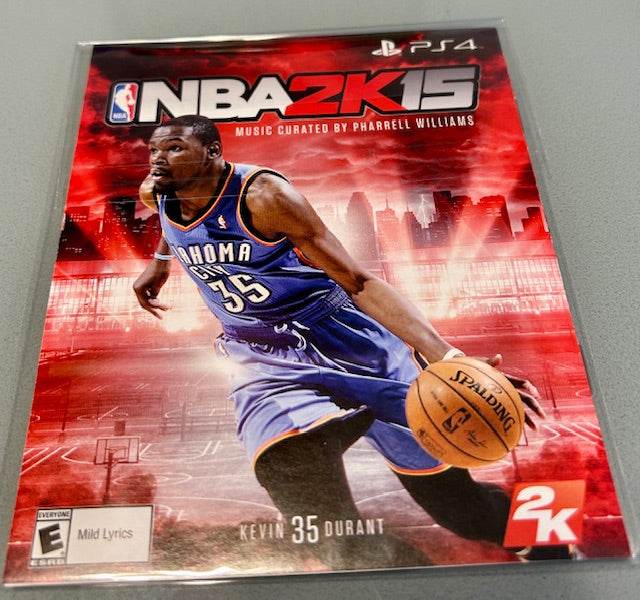 NBA 2K15 Playstation 3 Manual Only Cover Art - WOI Solutions