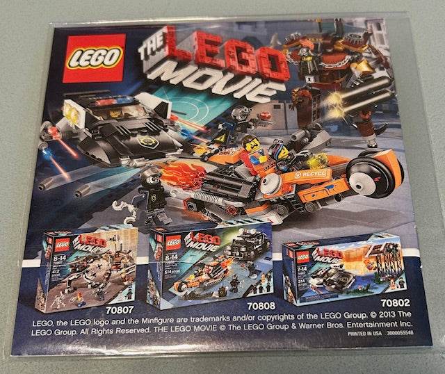 LEGO Movie Videogame Cover Art & Manual Cover Art - WOI Solutions