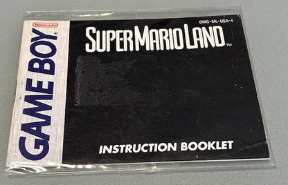 Super Mario Land GameBoy Manual Only Cover Art - WOI Solutions