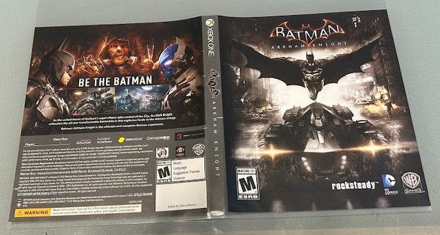 Batman: Arkham Knight Cover Art & Manual Cover Art - WOI Solutions