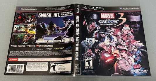Marvel Vs. Capcom 3: Fate of Two Worlds Cover Art - WOI Solutions
