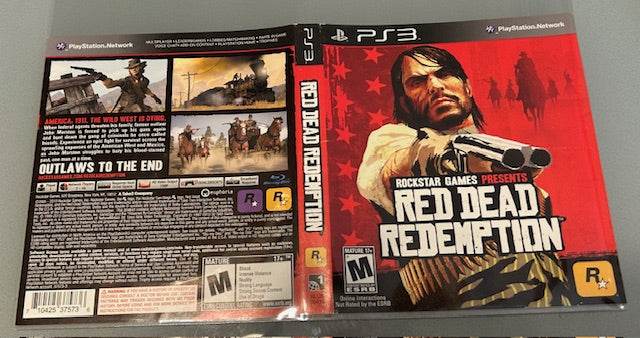 Red Dead Redemption Cover Art & Manual Cover Art - WOI Solutions