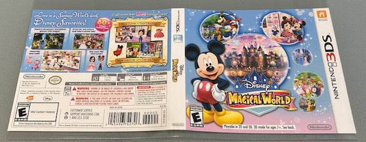 Disney Magical World Cover Art & Manual Cover Art - WOI Solutions