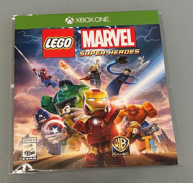 LEGO Marvel Super Heroes Xbox One Manual Only Cover Art - WOI Solutions
