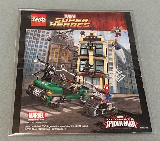 LEGO Marvel Super Heroes Xbox One Manual Only Cover Art - WOI Solutions