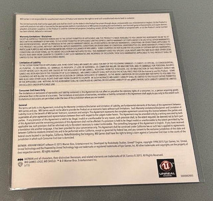 Batman: Arkham Knight Cover Art & Manual Cover Art - WOI Solutions