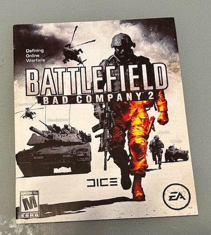 Battlefield: Bad Company 2 Cover Art & Manual Cover Art - WOI Solutions
