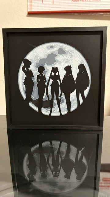 Sailor Moon — HueForge Layered Art Print
