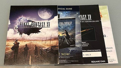 Final Fantasy XV [Day One Edition] Cover Art & Manual Cover Art - WOI Solutions
