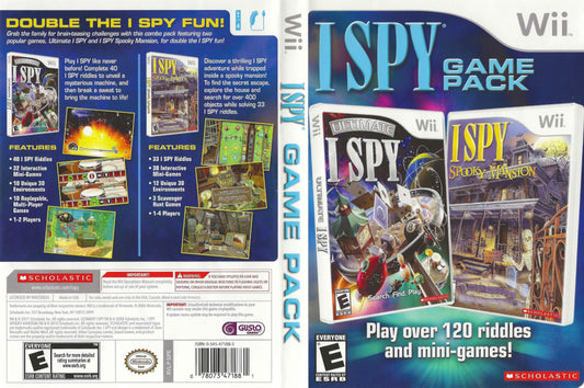 I Spy Game Pack Ultimate I Spy I Spy Spooky Mansion Cover Art - WOI Solutions