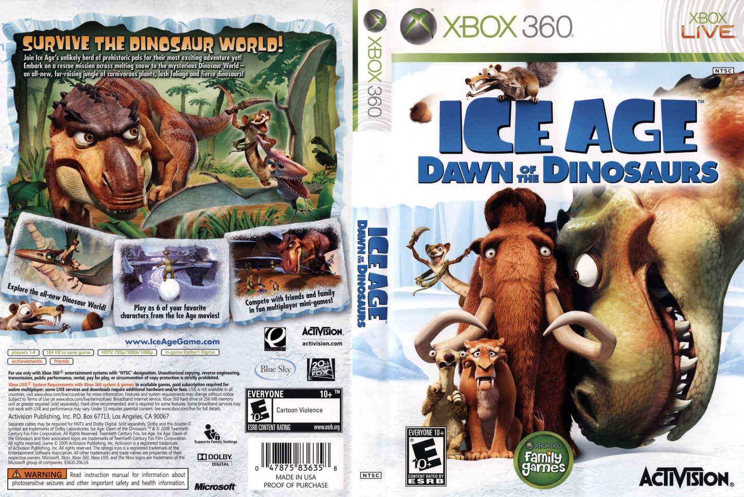 Ice Age 3 Dawn of the Dinosaurs