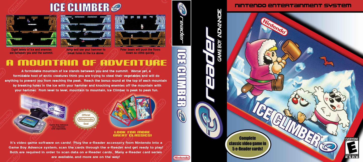 Ice Climber E-Reader Cover Art - WOI Solutions