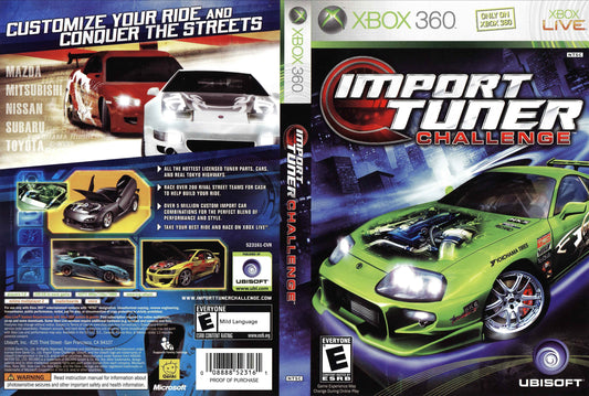 Import Tuner Challenge Cover Art - WOI Solutions