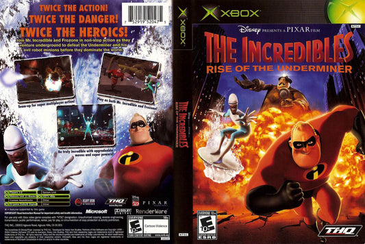 Incredibles Rise of the Underminer, The Cover Art - WOI Solutions