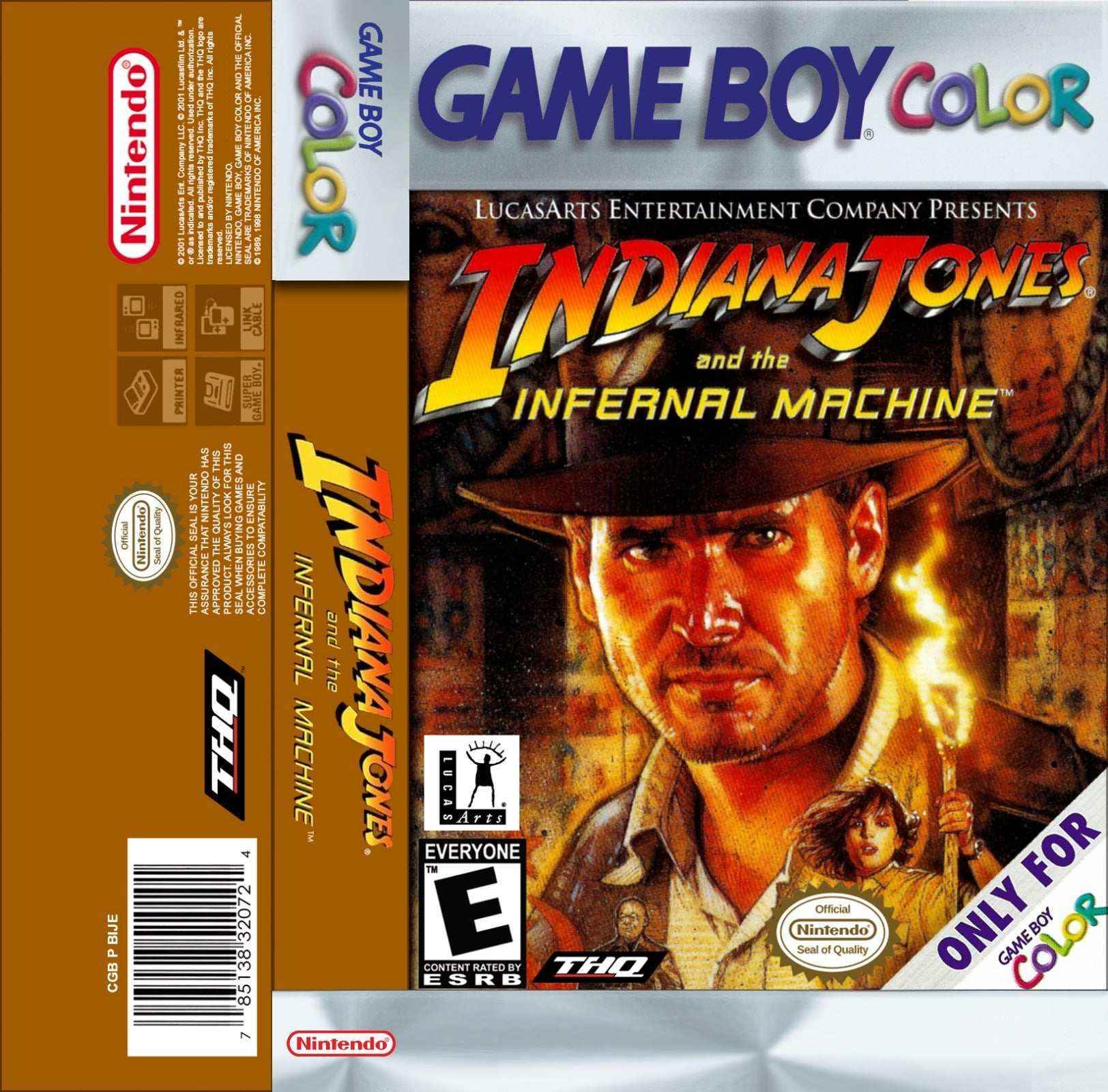 Indiana Jones And The Infernal Machine Cover Art - WOI Solutions