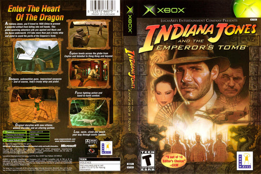 Indiana Jones and the Emperor's Tomb Cover Art - WOI Solutions