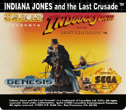 Indiana Jones and the Last Crusade Cover Art - WOI Solutions