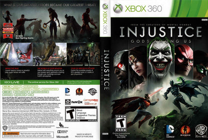 Injustice Gods Among Us Cover Art - WOI Solutions