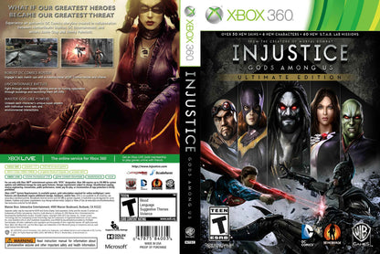 Injustice Gods Among Us Cover Art - WOI Solutions