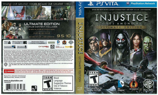 Injustice Gods Among Us Ultimate Edition Cover Art - WOI Solutions